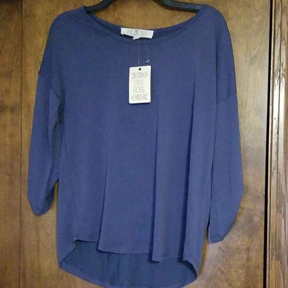 Pink Rose pullover  (L)